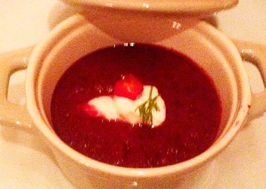 Roasted Beetroot, Chilli and Fennel Seed Soup