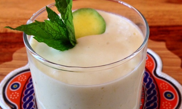 Mango, Coconut and Lime Smoothie