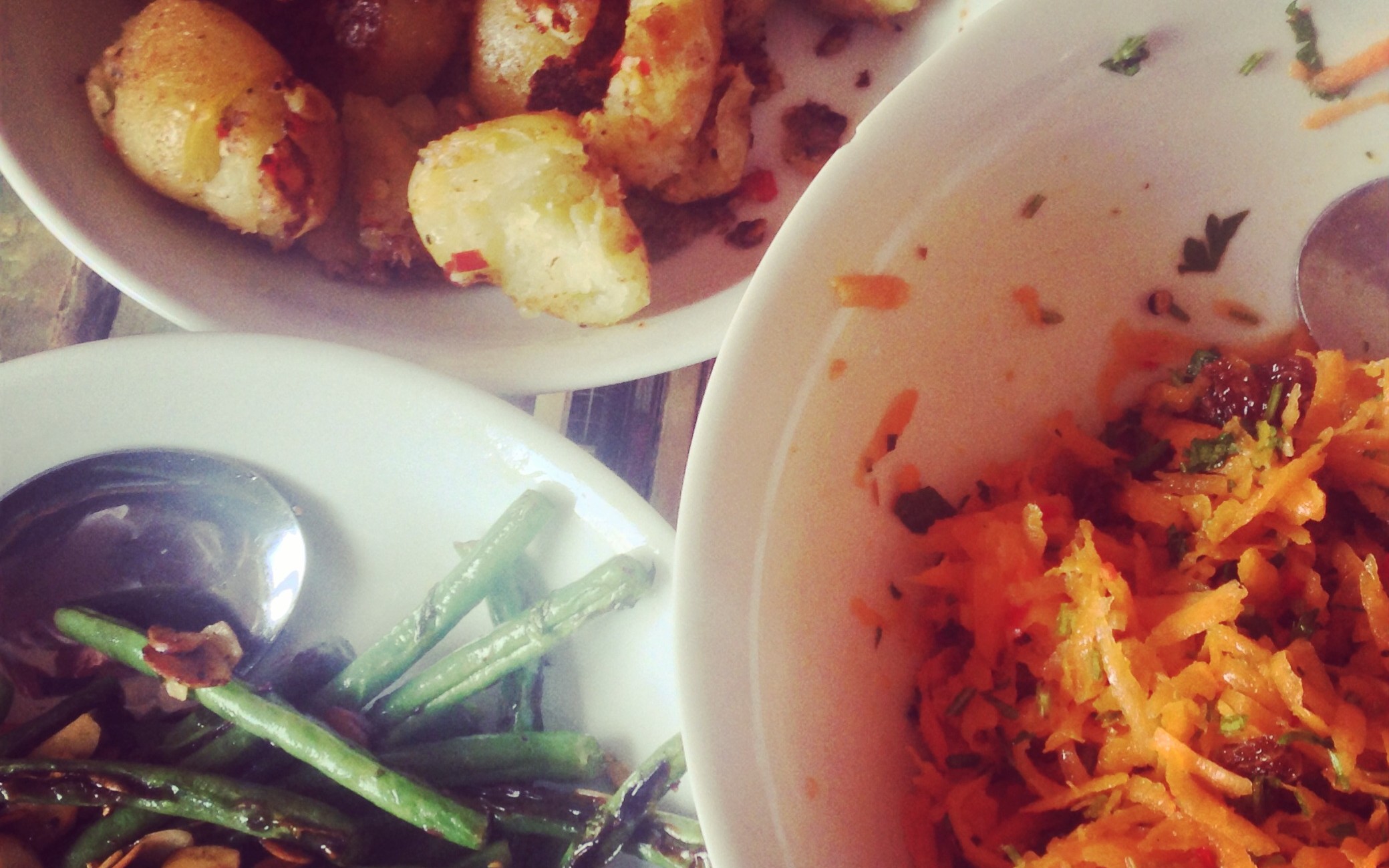 Veg Accompaniments for a Summery Roast Dinner